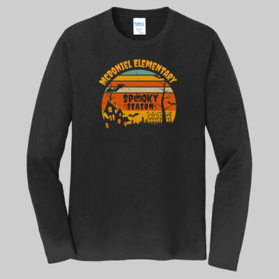 Adult Long Sleeve Shirt - Fall Holidays - Haunted House Thumbnail