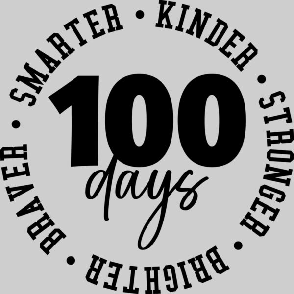 100 Days Circle - Black Thumbnail