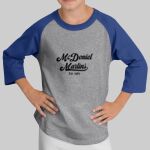 Youth Raglan T-Shirt - McDoniel Thumbnail