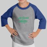 Youth Raglan T-Shirt - McDoniel Thumbnail