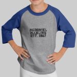 Youth Raglan T-Shirt - McDoniel Thumbnail